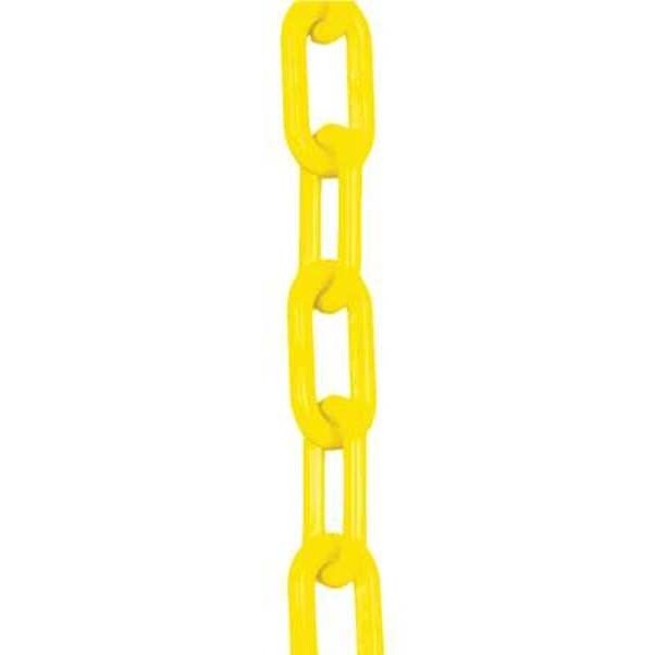 Plastic Chain, 3 In x 300 ft, Yellow