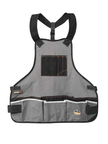 Gray Cotton 16 Pockets
