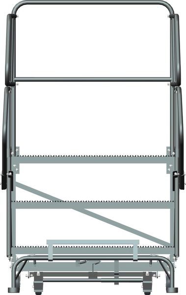 Roll Work Platform, Steel, Single, 30 In.H