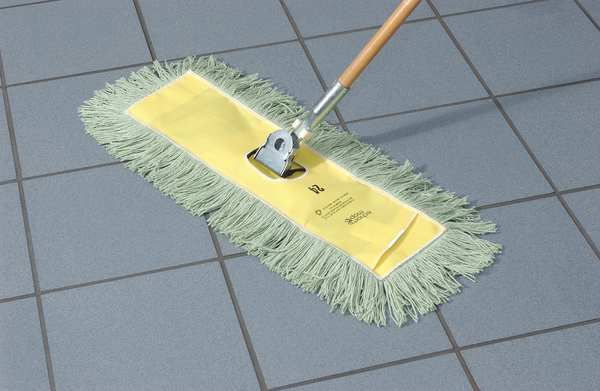 Dust Mop, Microfiber, EA485GSP/WHITE