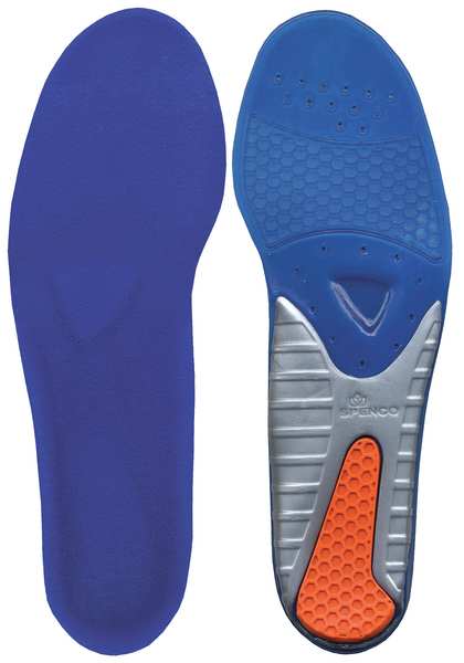 Gel Insole, Unisex, Fits M 6-7 W 8-9, PR