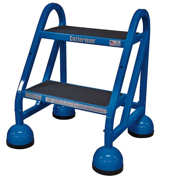 Rolling Ladder, Welded, Platform 18