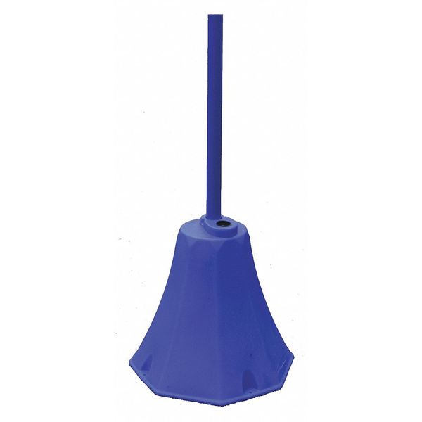 Sign Base, Polyethylene, Blue