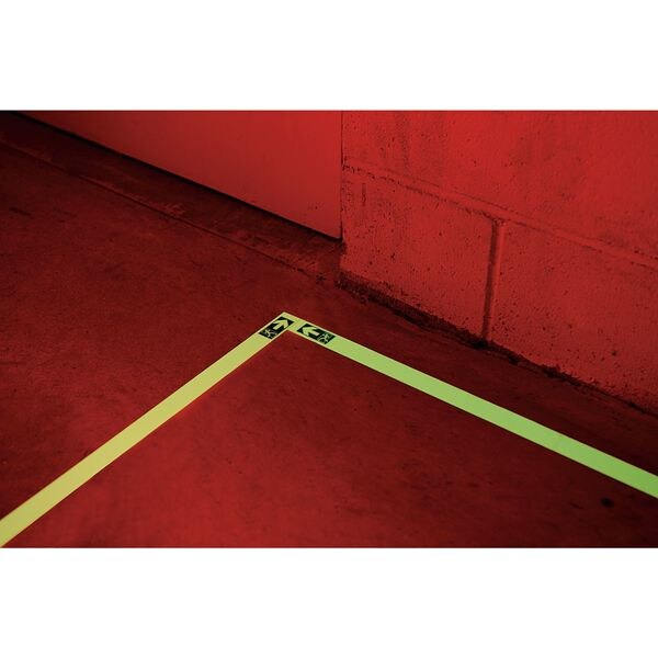Floor Marking Tape, Arrow, 1In W, 30 ft. L
