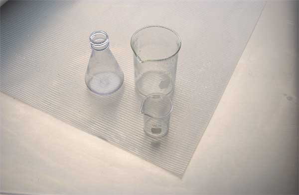 LAB MAT RIBBED PE 100 FT