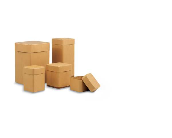 Open Head Transport Drum, Fiber, 15 gal, Unlined, Brown