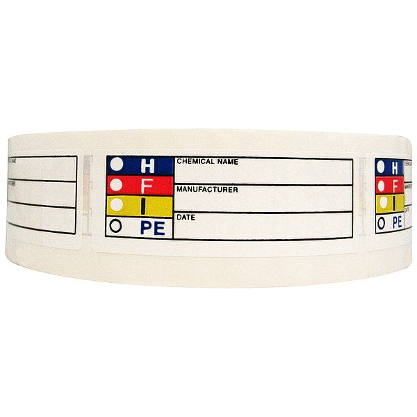 HMIG Label, 1 In. H, 3 In. W, PK720