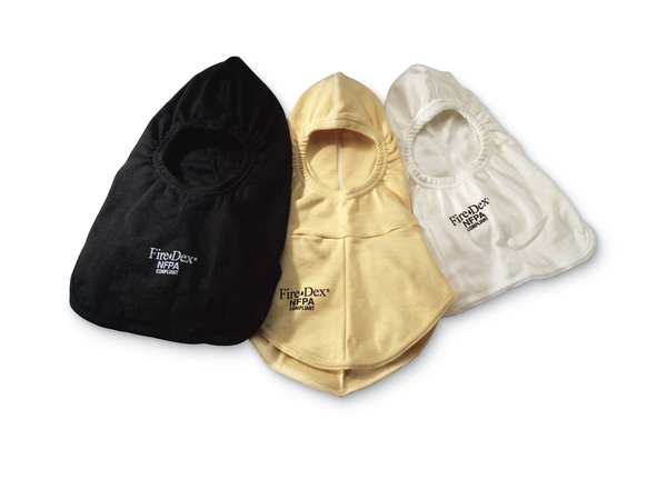 Bibbed Fire Hood, Univ, 15 In L, Gold, HRC 2