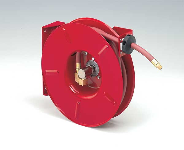 Spring Return Hose Reel, 3/8 in Hose Dia., 50 ft Length, 300 psi