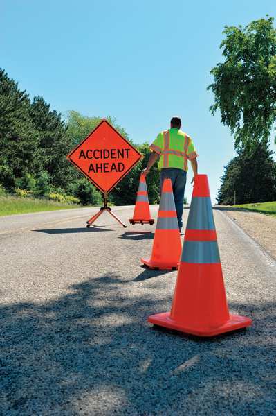 Traffic Cone, 28In, Orange
