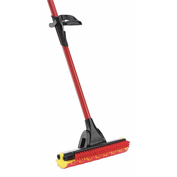 Wet Mop, Snap On Connection, Red, Sponge