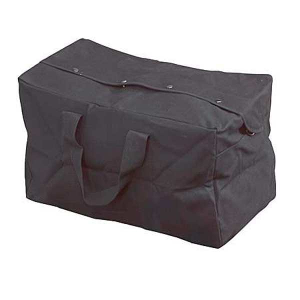 Parachute Bag, Canvas, Cotton (Web Handle), Black, 15
