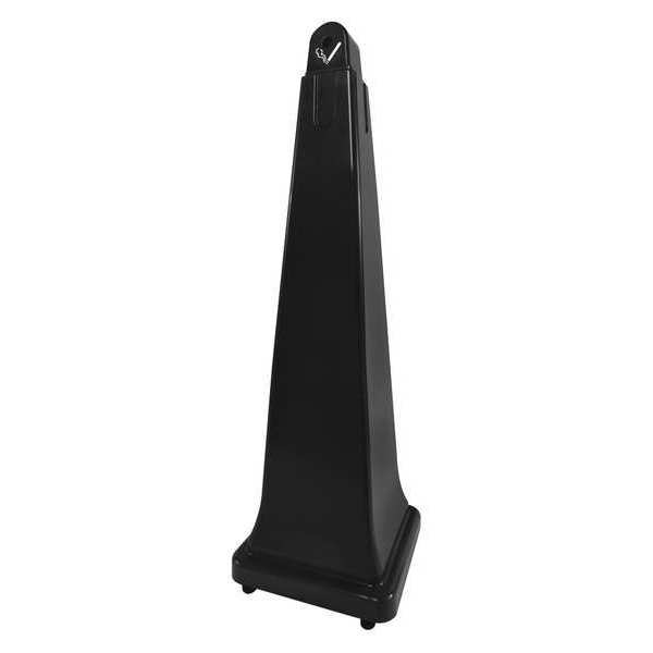 Cigarette Receptacle, 1 gal., Black