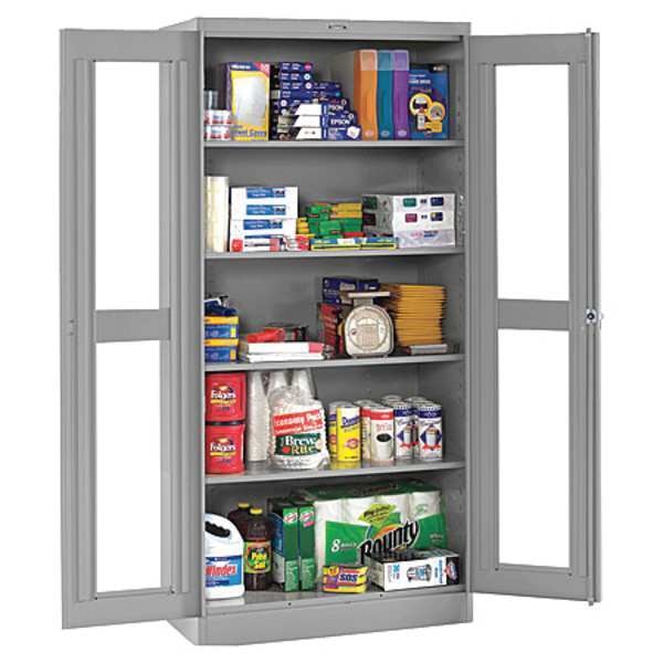 20/22 ga. ga. Steel Storage Cabinet, 48 in W, 78 in H, Stationary