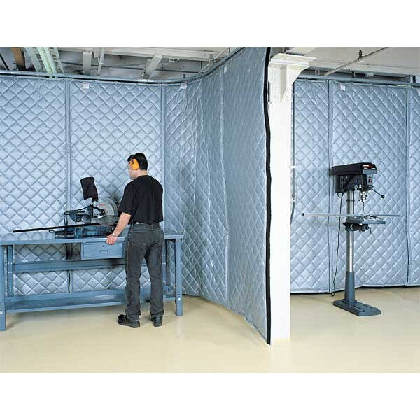 Noise Redc Panel, Strt Barrier, 10x4x1