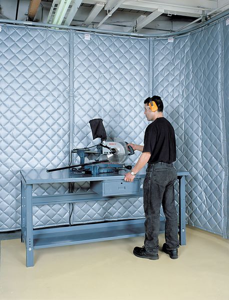 Noise Reduc Panel, Strt, 12x8x2 Fiberglass