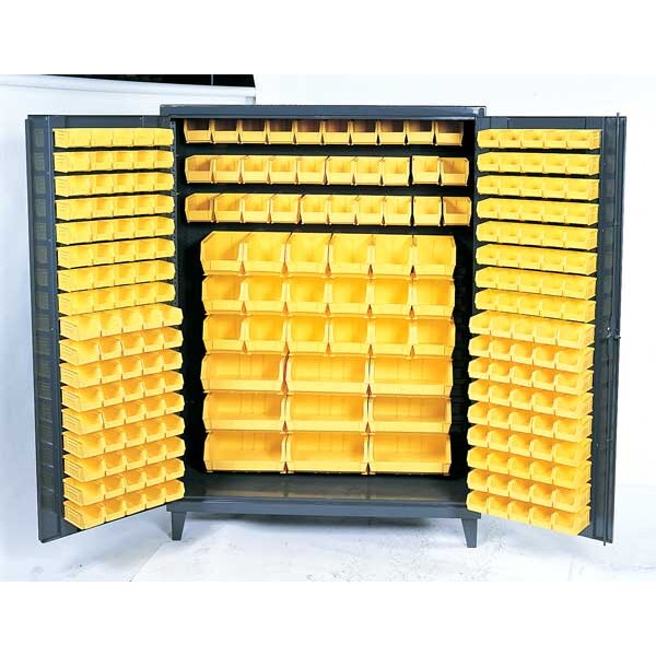 Extra-Heavy Duty Bin Cabinet, 84 in H, 24