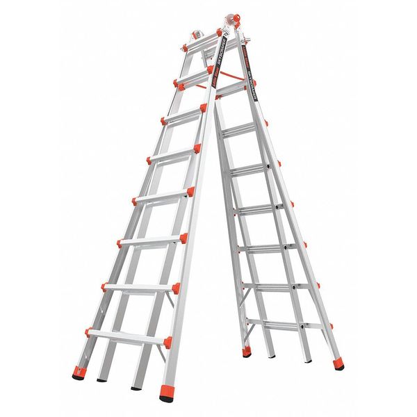 8 to 15 ft Aluminum Telescoping Stepladder