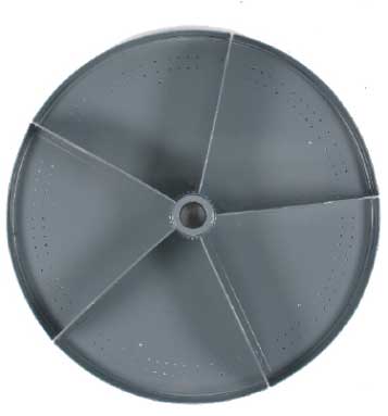 Prime Cold Rolled Steel Revolving Storage Bin, 34 in D x 42 in H x 34 in W, 5 Shelves, Gray