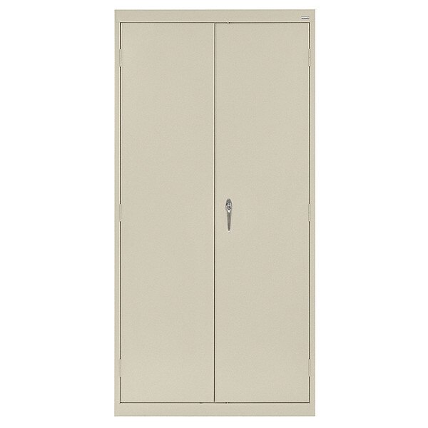 22/24 ga. ga. Steel Storage Cabinet, 36 in W, 72 in H, Stationary