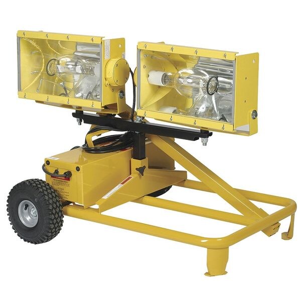 220,000 Lumens, Metal Halide Temporary Job Site Light