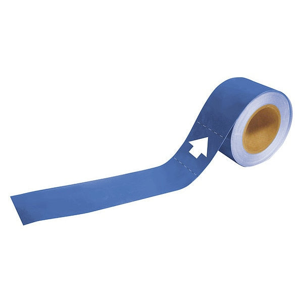 Pipe Marker, Blank, 1 In.H, 20485