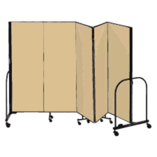 Partition, 9 Ft 5 In W x 6 Ft H, Beige