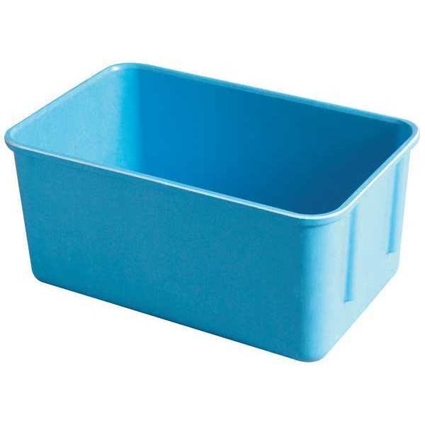 Nesting Container, Blue, Fiberglass Reinforced Composite, 9 3/4 in L, 6 1/8 in W, 4 1/2 in H