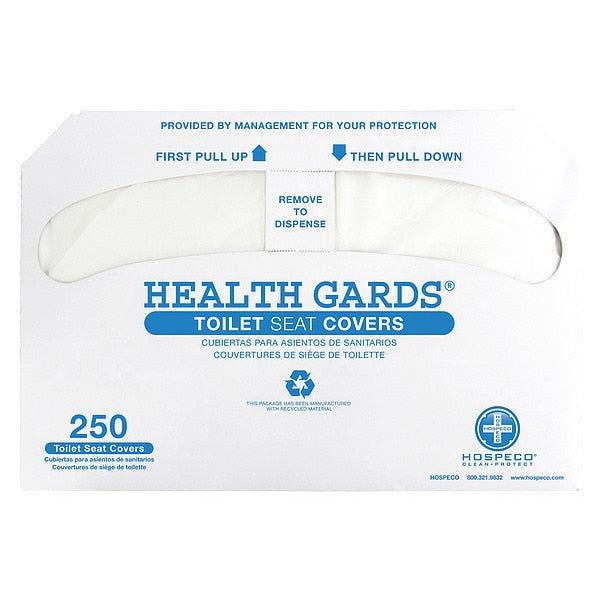Toilet Seat Cover, Half Fold, PK20