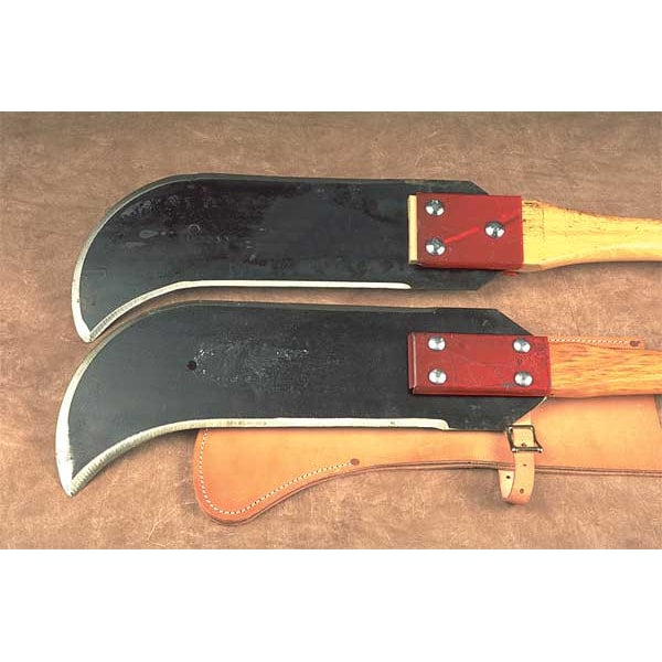 Ditch Bank Blade, 16 In Edge, Double Edge, 40 in L Hickory Handle