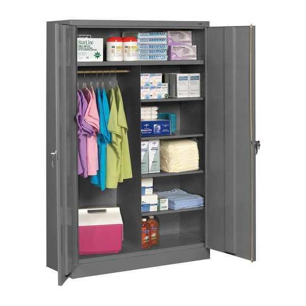 20/22 ga. Steel Storage Cabinet, 48 in W, 78 in H