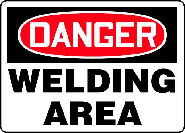 Danger Sign, 10 in Height, 14 in Width, Plastic, Rectangle, English