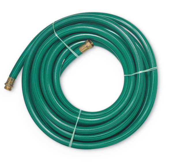 Water Hose, Contractor, 3/4 in Hose Inside Dia, 50 ft Hose L, Heavy Duty, Red