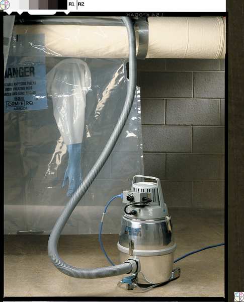 Industrial Critical Area Vacuum, 1 1/4 in Hose Dia., HEPA 80 cfm