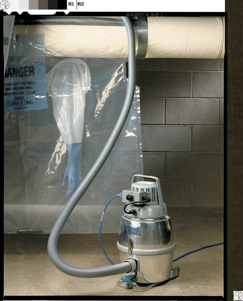 Industrial Critical Area Vacuum, 1 1/4 in Hose Dia., HEPA 80 cfm
