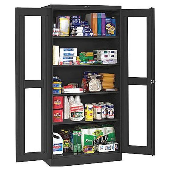 20/22 ga. ga. Steel Storage Cabinet, 48 in W, 78 in H, Stationary