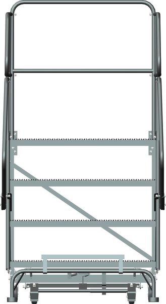 Roll Work Platform, Steel, Single, 40 In.H
