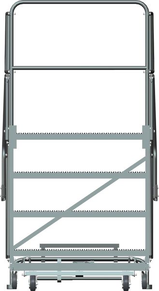 Roll Work Platform, Steel, Single, 40 In.H