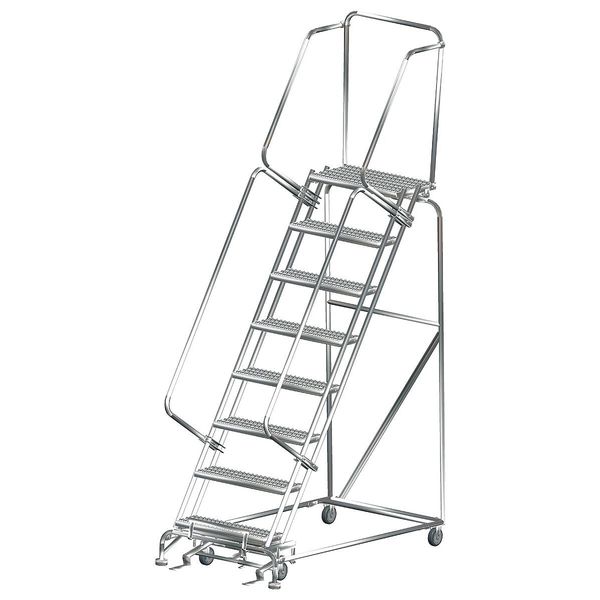 Lockstep Roll Ladder, T304 Steel, 80 in.H