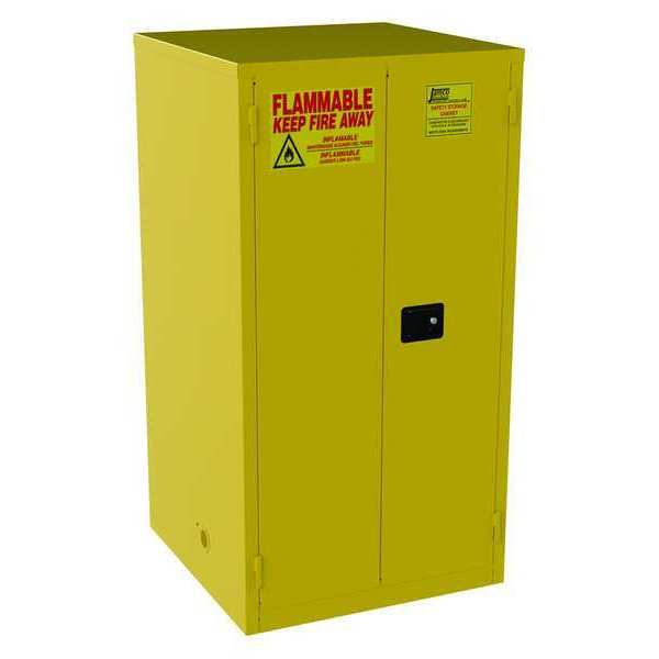 Cabinet, 2-Dr, 55 gal., Flammable, 34 x 65 x 34