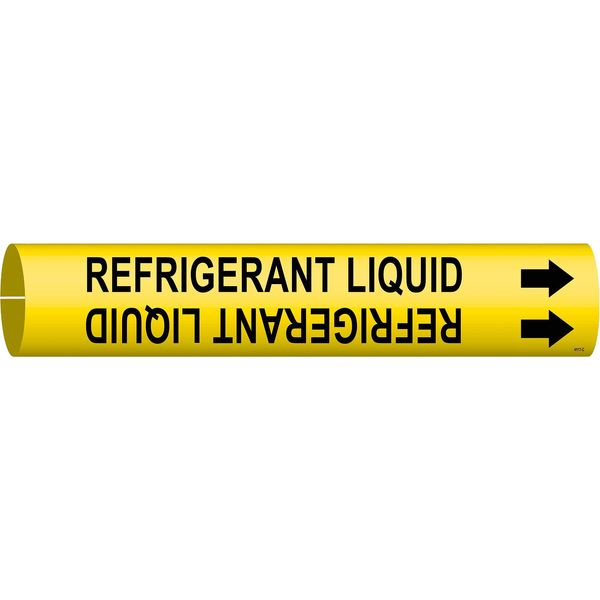 Pipe Mkr, Refrigerant Liquid, 2-1/2to3-7/8