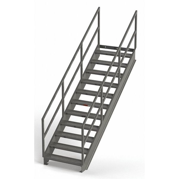 Industrial Stairway, 11 Steps, 84