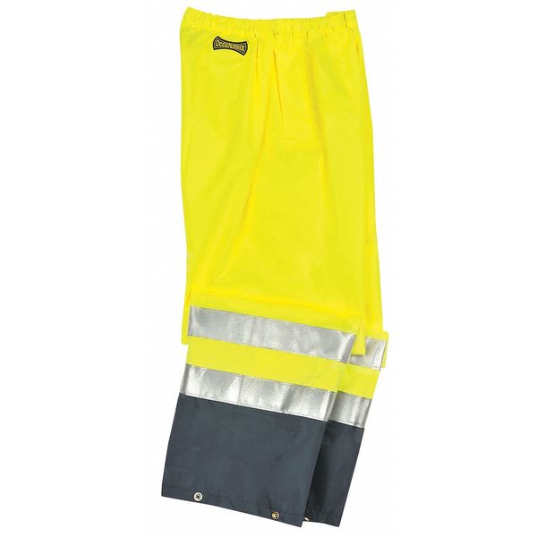 Hi-Viz Rainwear Pant, Yellow, 2XL