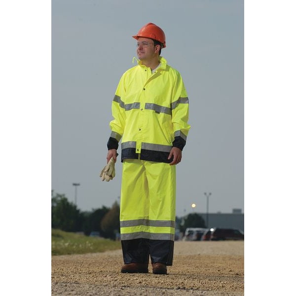 Hi-Viz Rainwear Pant, Yellow, XL