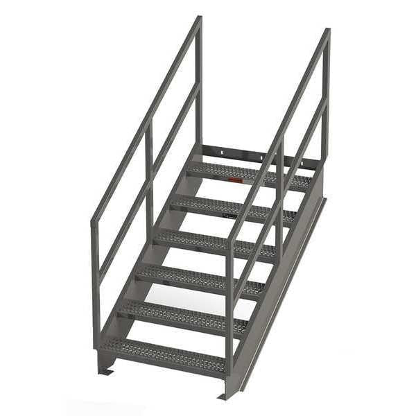 Industrial Stairway, 6 Steps, 49