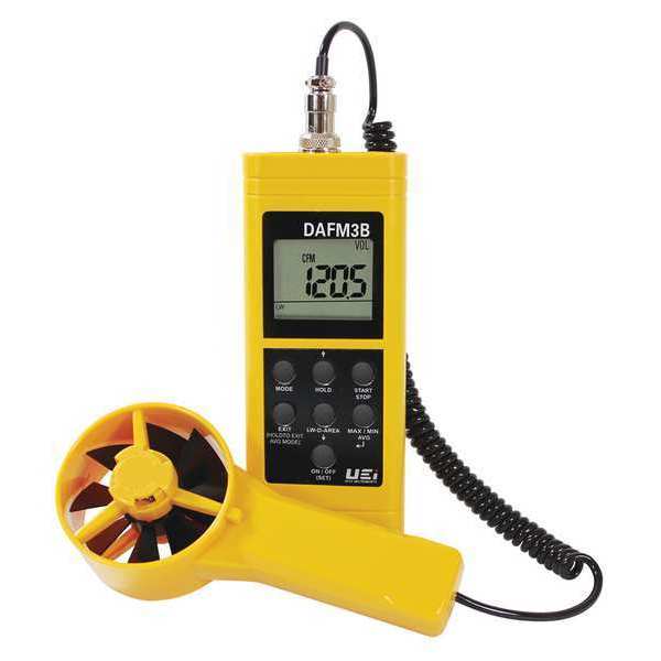 Anemometer with Humidity, 99 to 3937 FPM