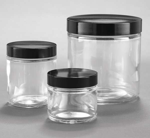 Straight-Sided Jar, 1000mL, 175mm H, PK12