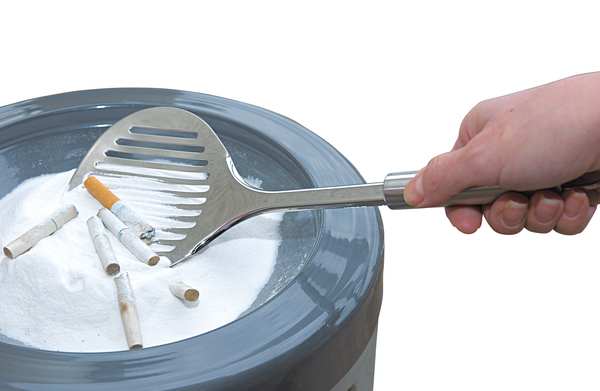 Ash Tray Sand, Black, PK5