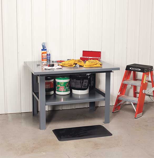 Fixed Work Table, Steel, 60