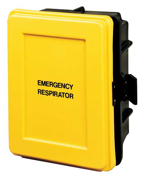 Respirator Accessories Case, Black/Yellow